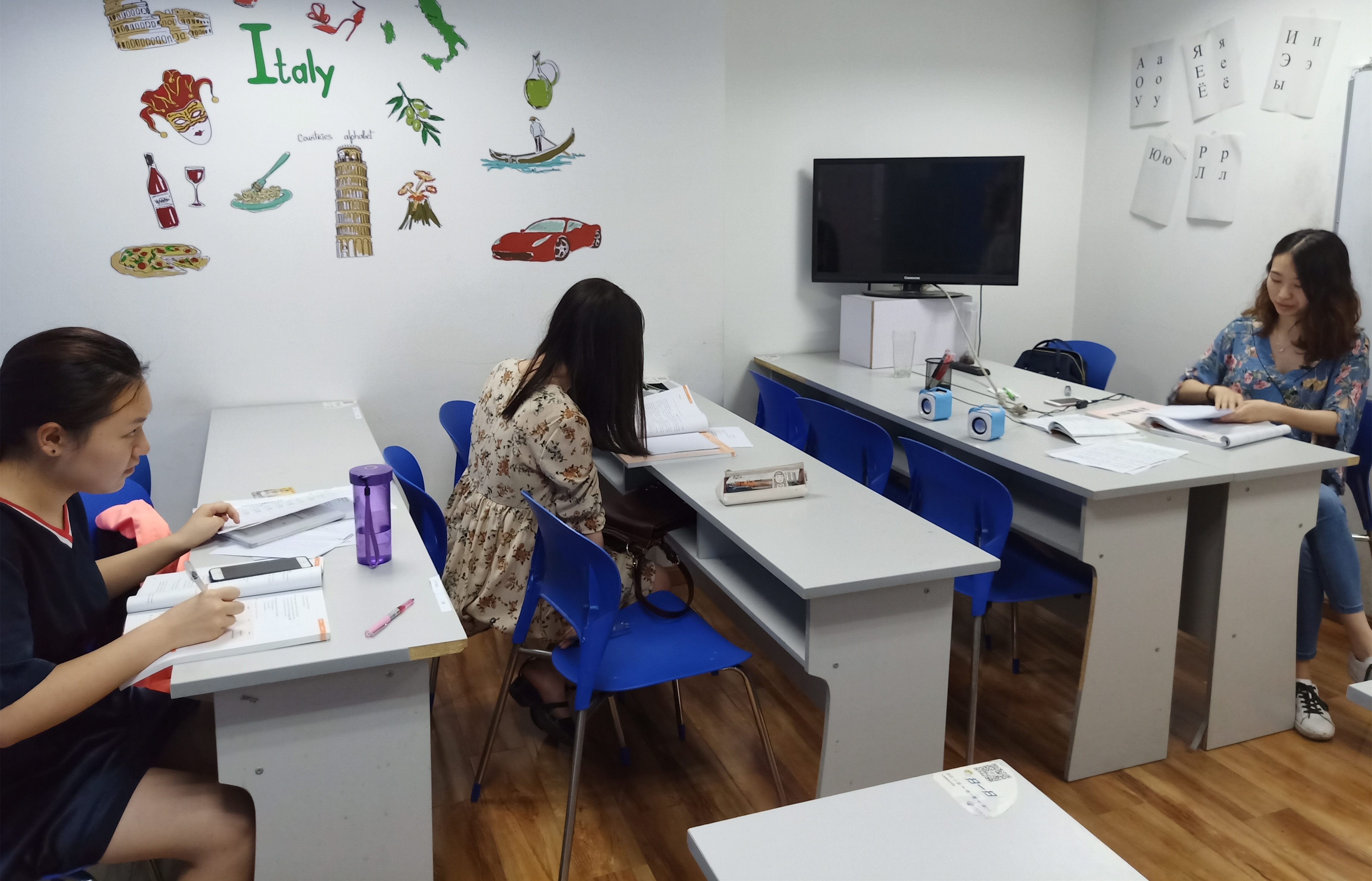 德語初級周末班（蔣藍老師）